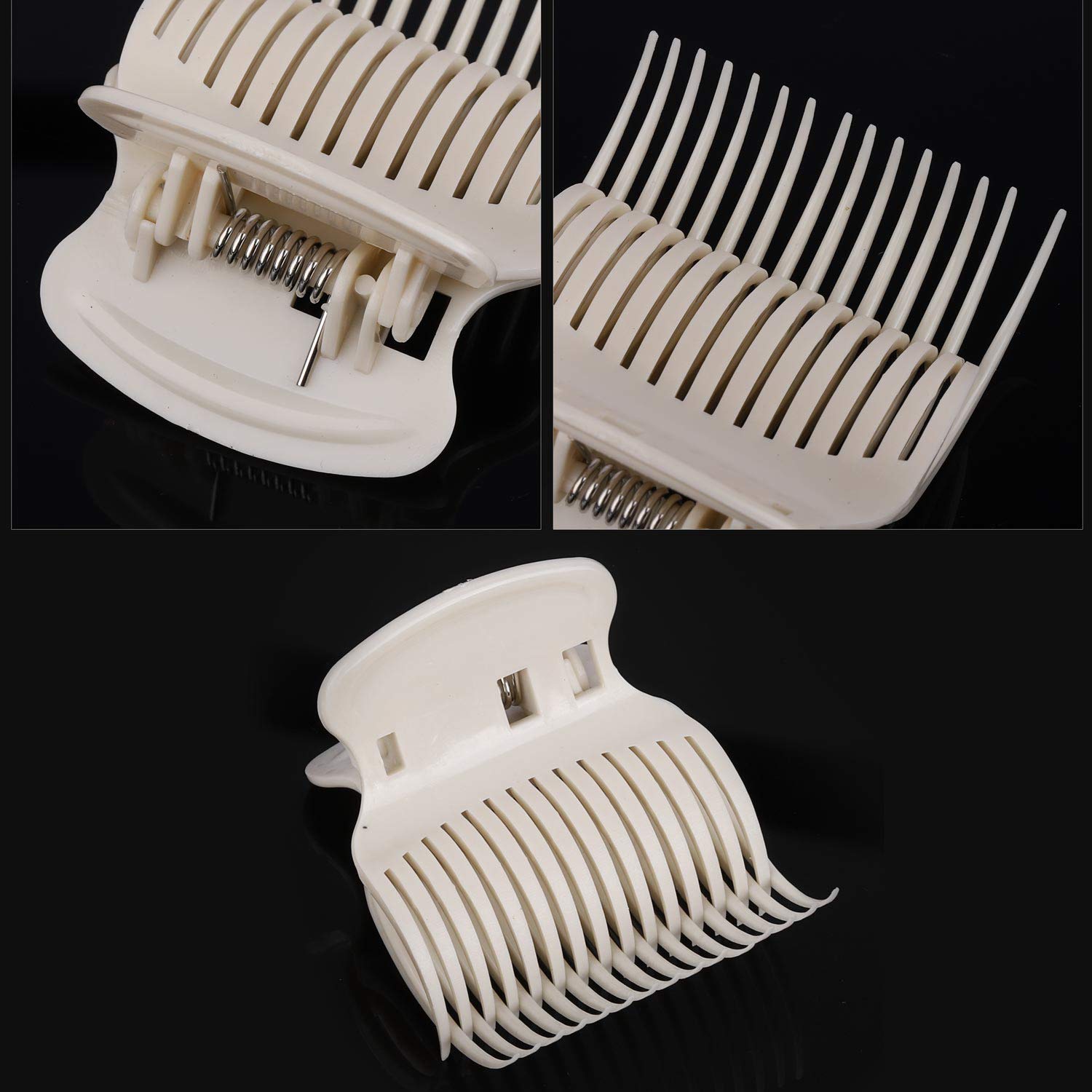 Tbestmax durable lightweight hair clips are easy to use during styling.