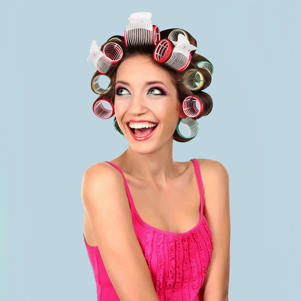 Tbestmax hair-fixer-after-shower keeps hair in place during makeup and dressing.
