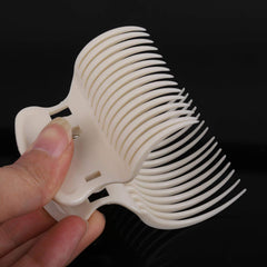 Tbestmax heat-resistant-plastic clip resists heat for curling sessions.