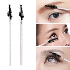 Tbestmax pink lash spoolie brush with soft bristles for gentle lash separation.