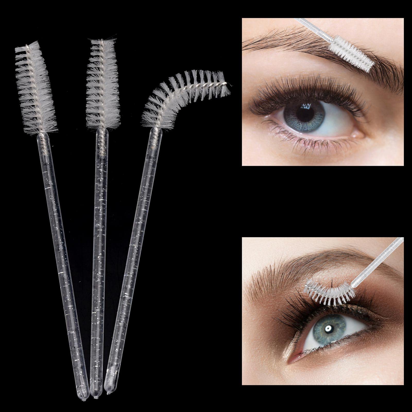 Tbestmax lash wand applicator aids hygienic application and reduces clumping.