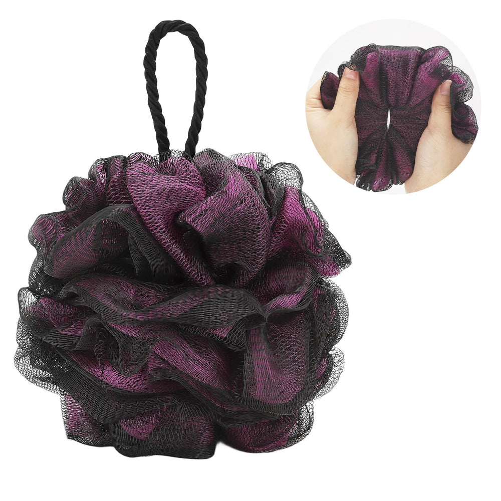 Tbestmax loofah with hanging loop for easy drying after use