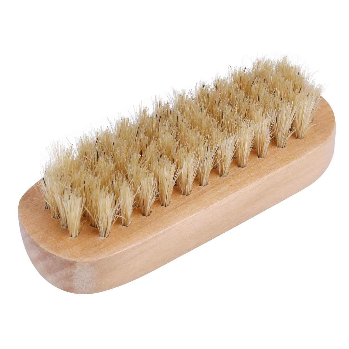 Tbestmax double-sided bristles remove dirt from under nails efficiently