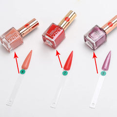 Tbestmax nail tester board displaying gel colors for trials