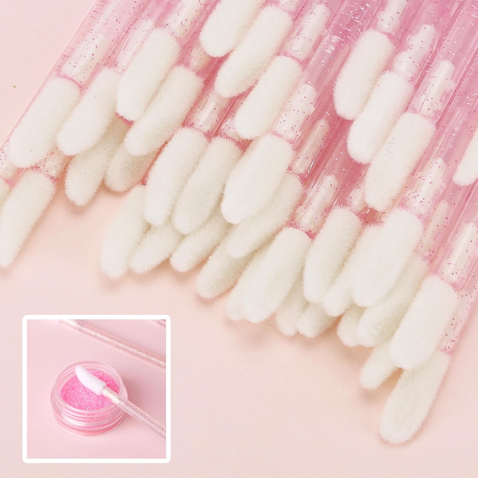 Tbestmax disposable gloss wand leaves no residue on lips