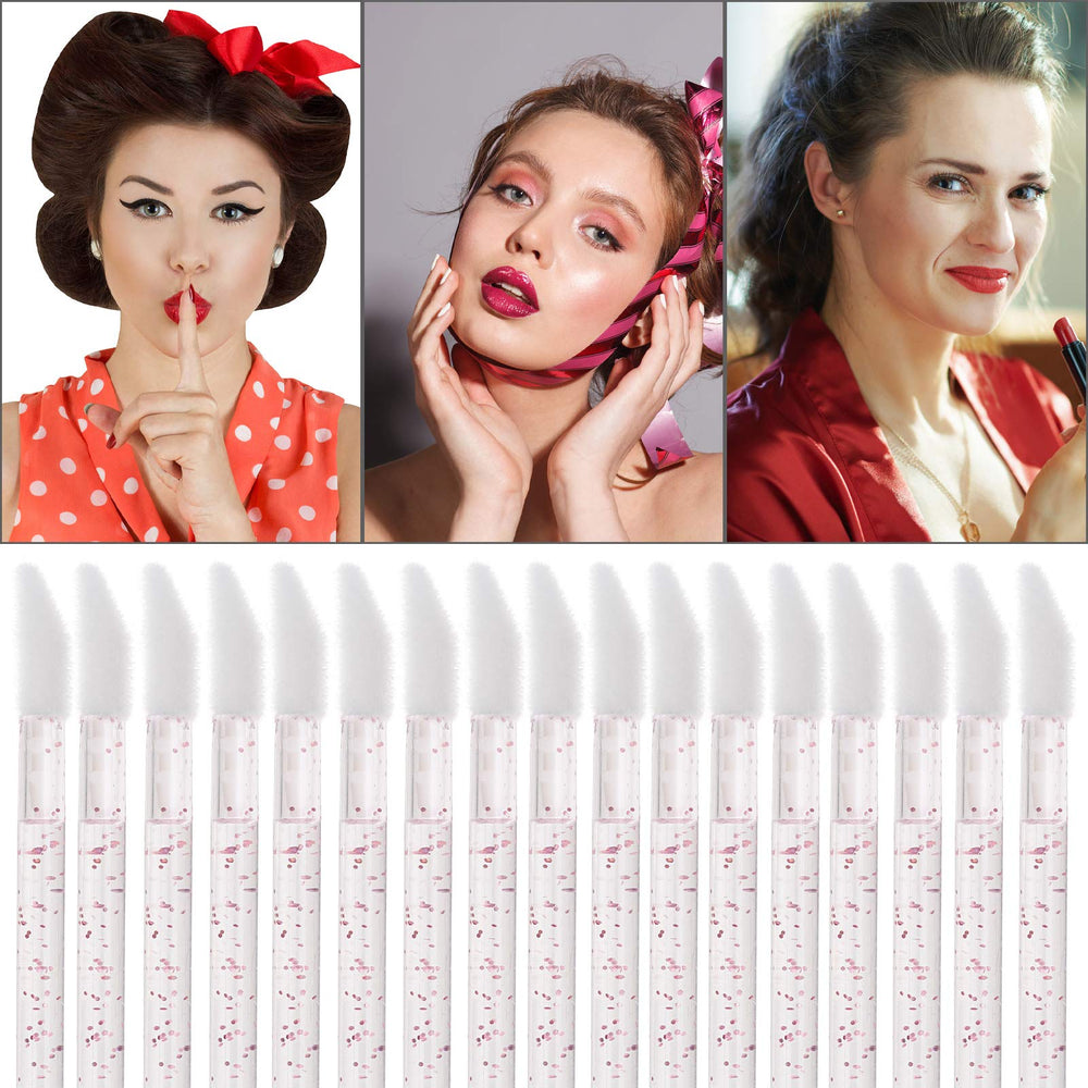 Tbestmax pink disposable lip brushes ideal for daily use