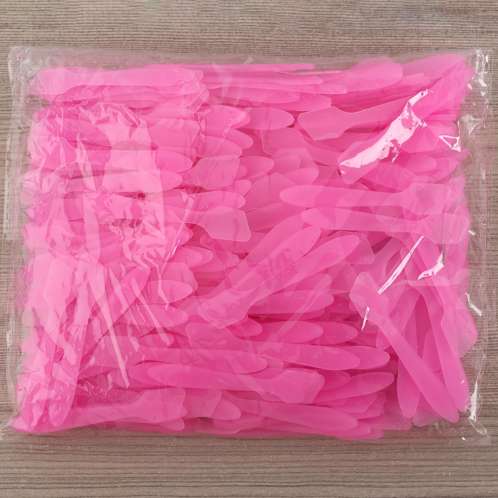 Tbestmax pink spatulas close-up showing smooth surface