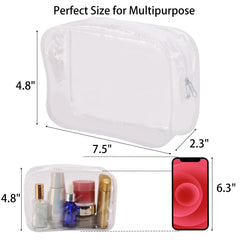 Tbestmax portable travel toiletry bag showing compact size for organized packing