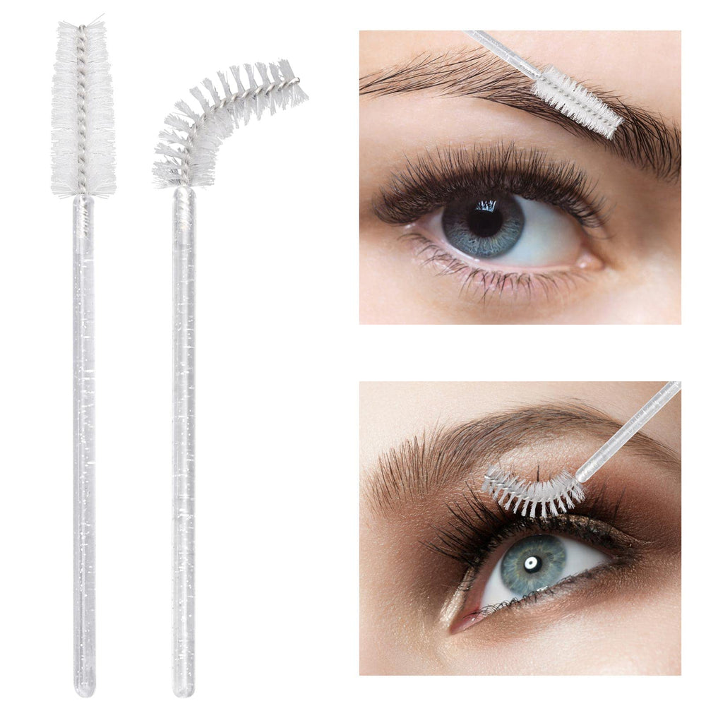 Soft bristle spoolies from Tbestmax glide gently to separate lashes.