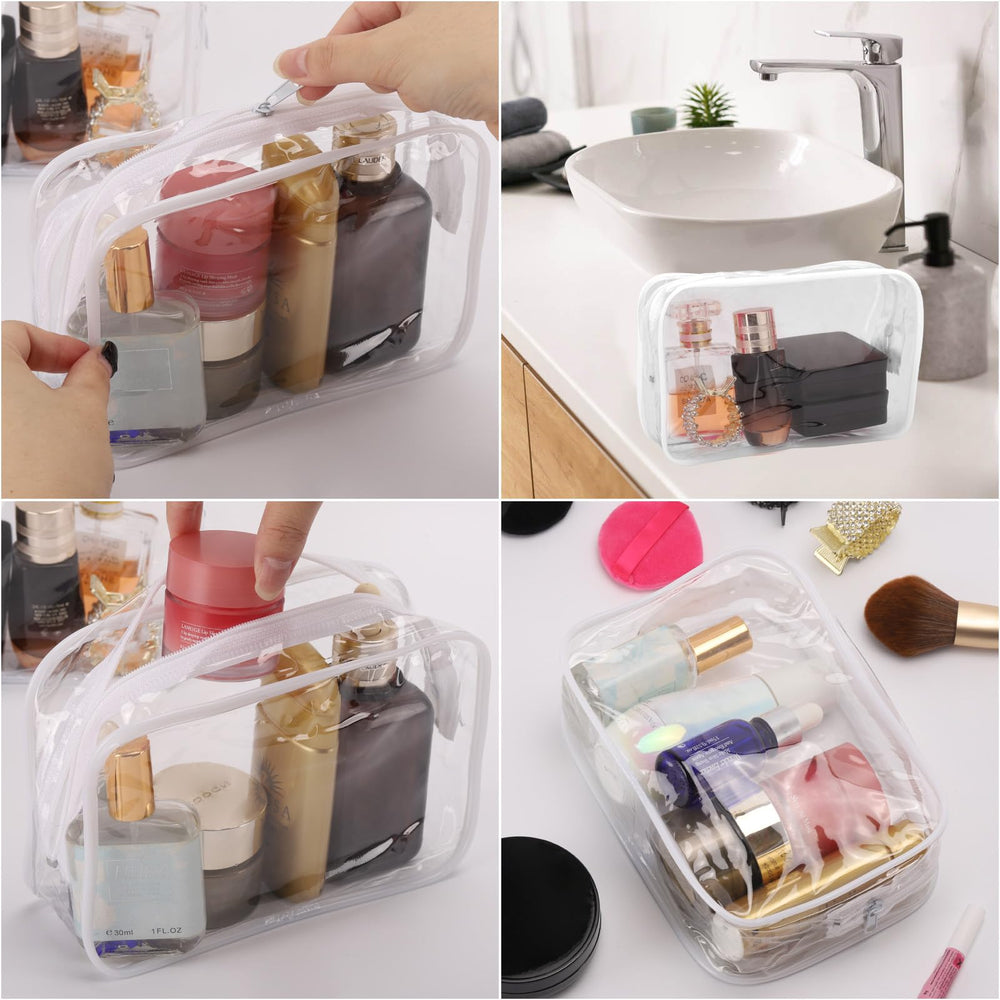 Tbestmax washable cosmetic bag that removes odors with soap and air-dry