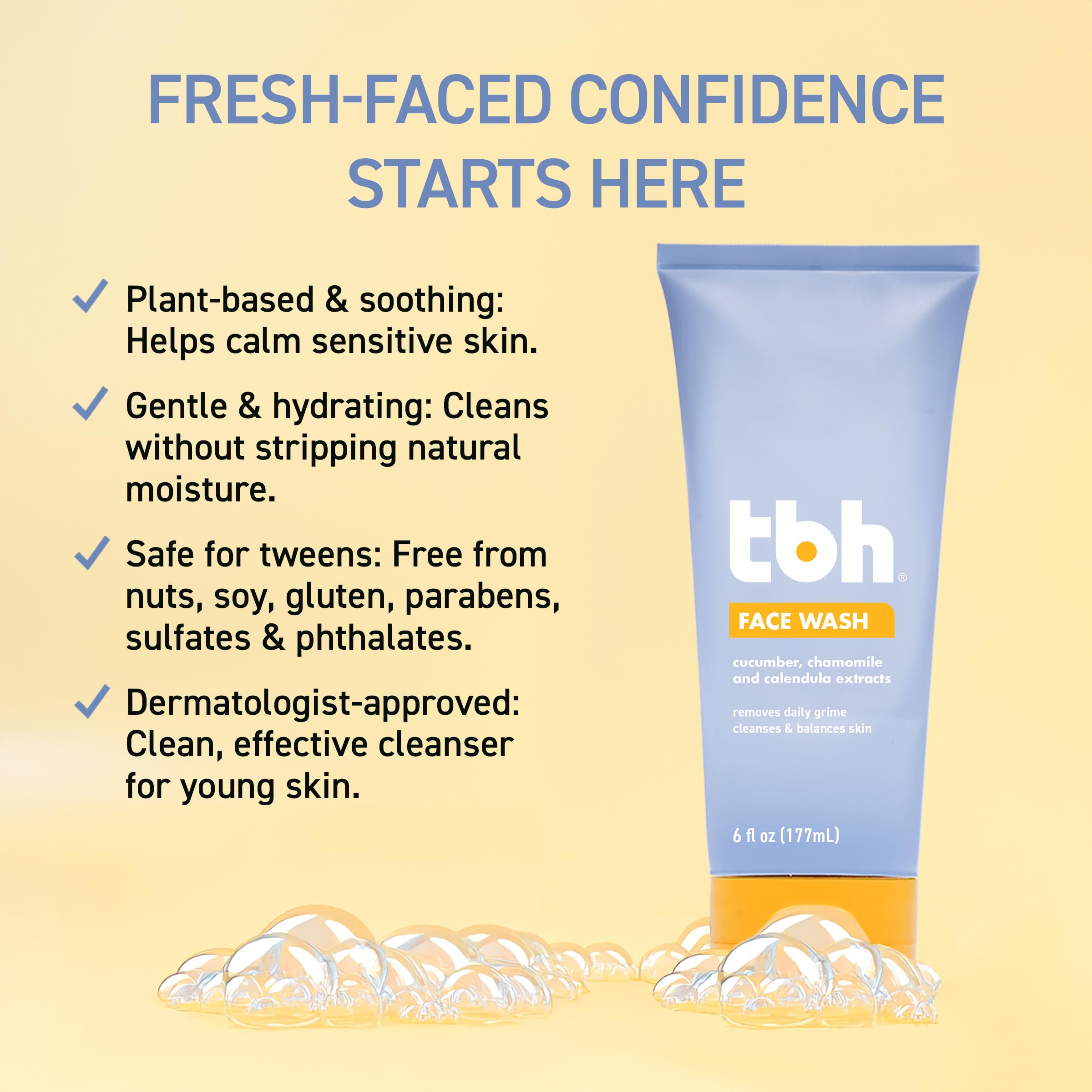 TBH Kids gel calendula y manzanilla calma irritaciones leves