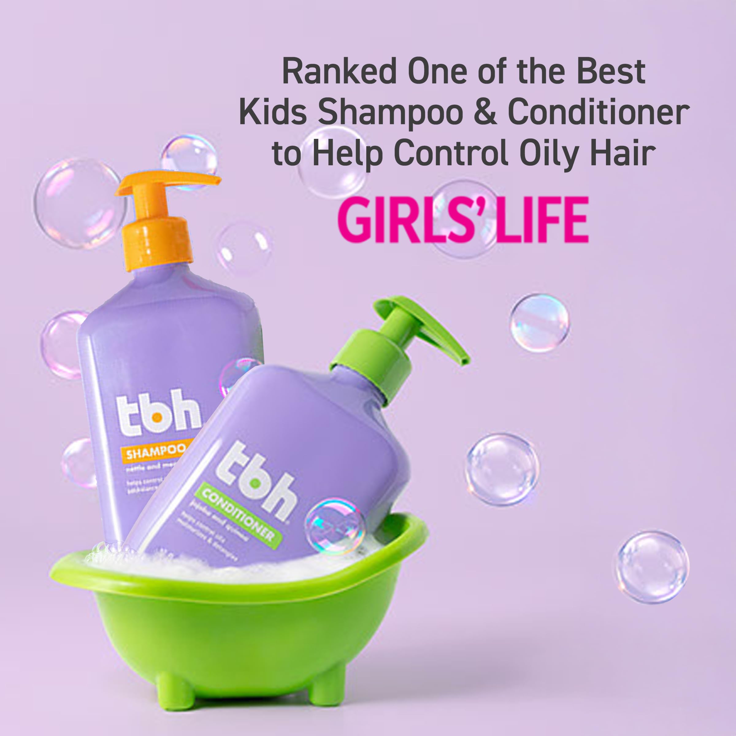 TBH Kids & Teen 12 oz pack - convenient two-pack for ongoing hair care