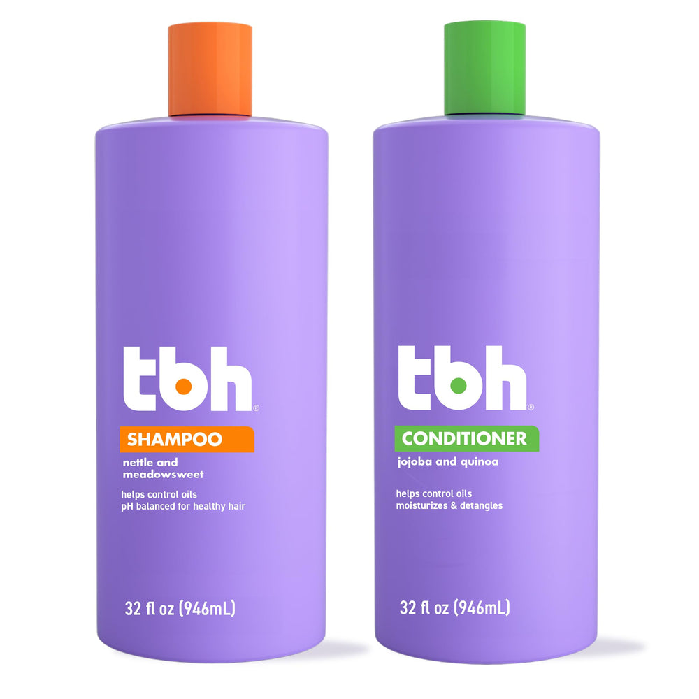 TBH Kids & Teen Shampoo lather close-up highlights creamy texture and beachy scent