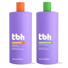 TBH Kids & Teen Shampoo lather close-up highlights creamy texture and beachy scent