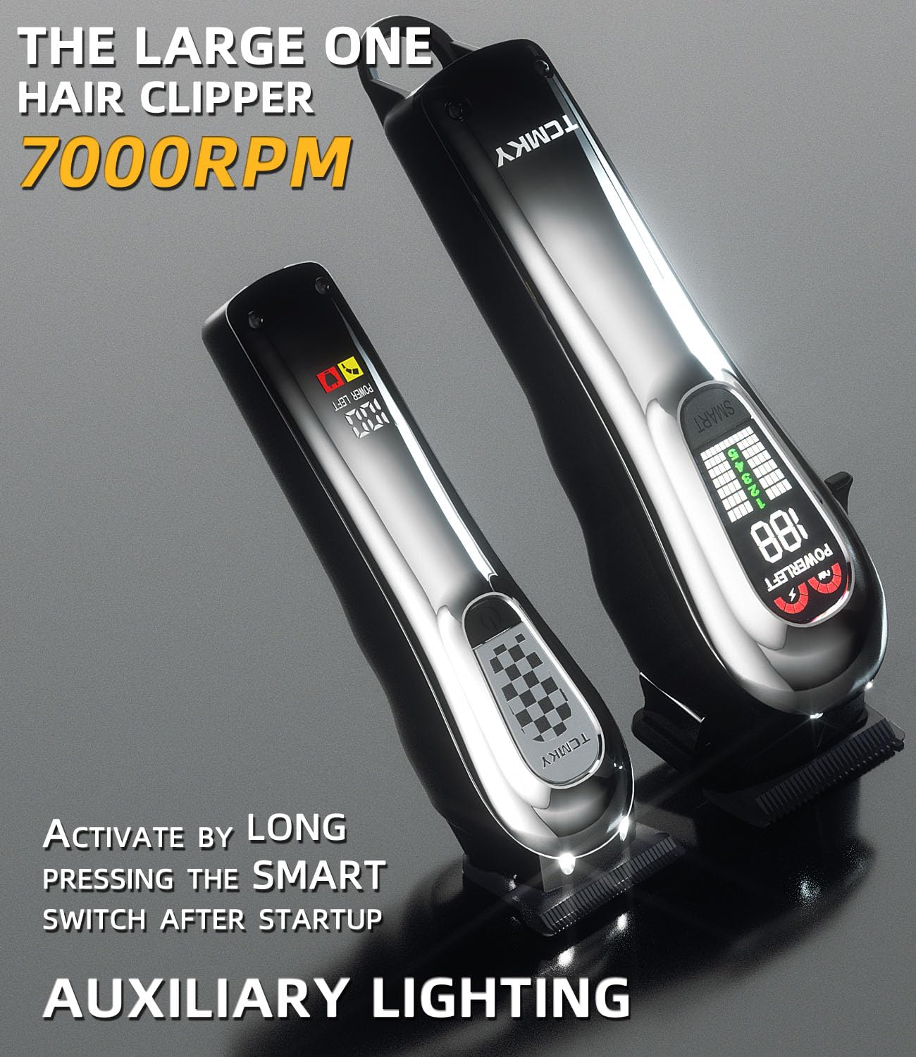 TCMKY hair cape and combs for easy home grooming.