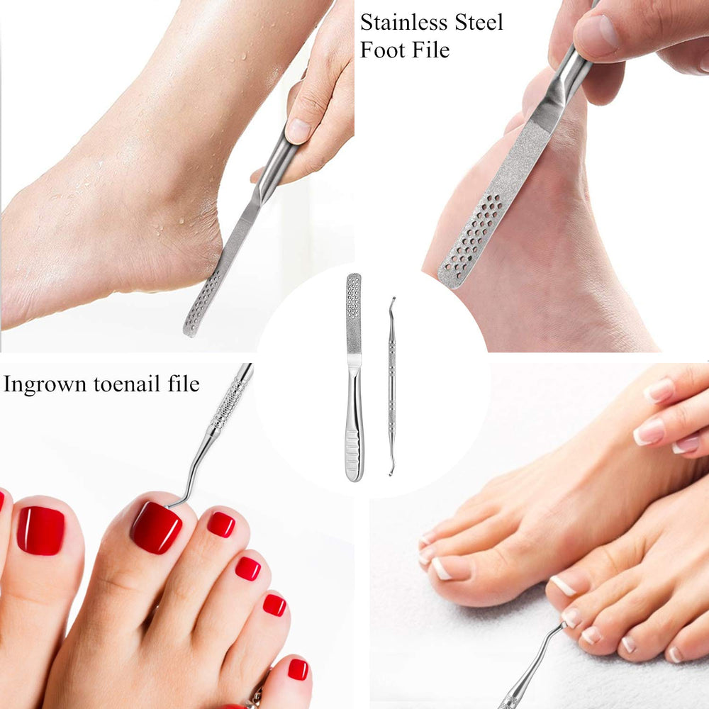 TCocos Dead Skin Storage Cover keeps pedicure area clean and organized