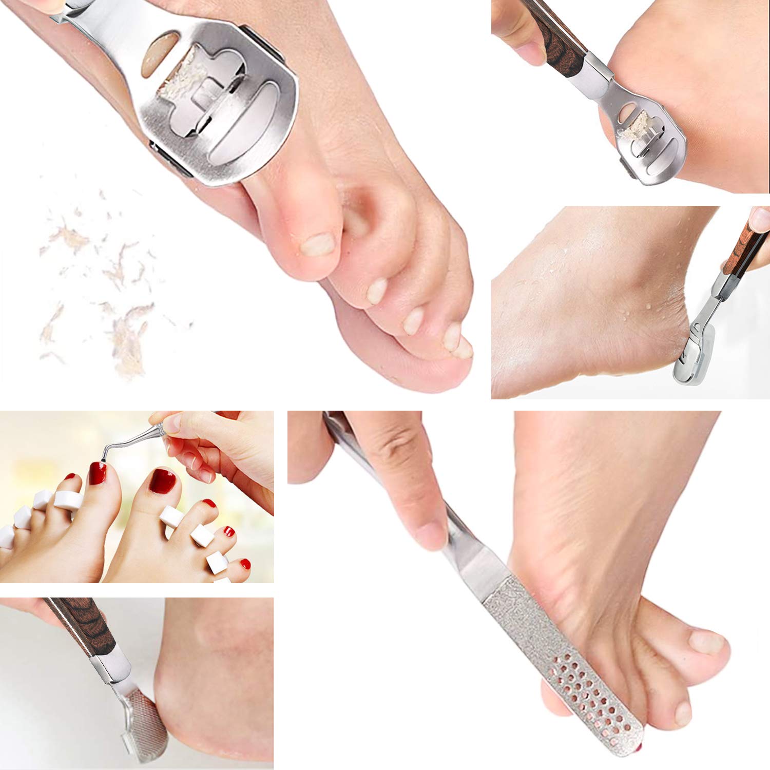 TCocos Portable Pedicure Tool for indoor and outdoor foot care