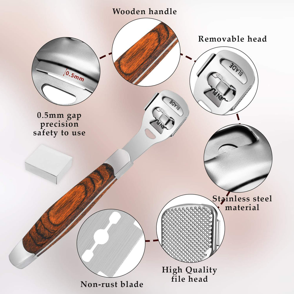 TCocos Replacement Blades 10pcs for longer-lasting foot care sessions