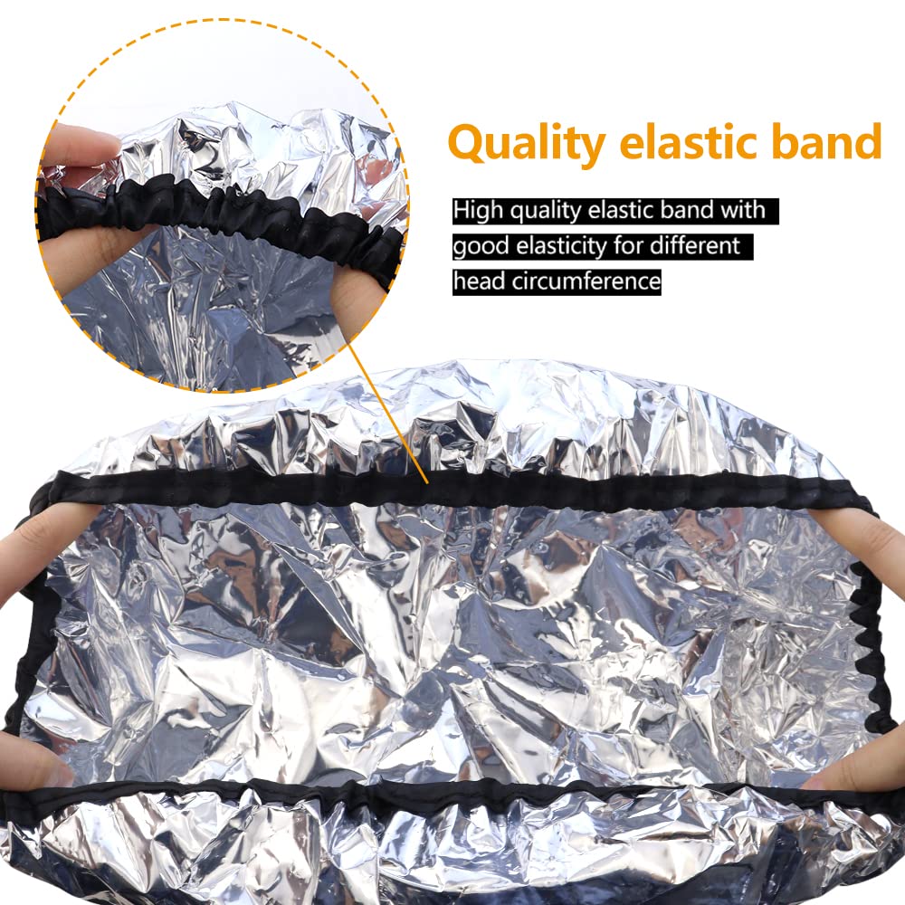 TCOTBE cap de aluminio con elastico ajustable para talla universal.