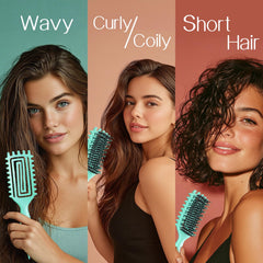 Tcsxady Curl Defining Brush offering even curl distribution for consistent results.