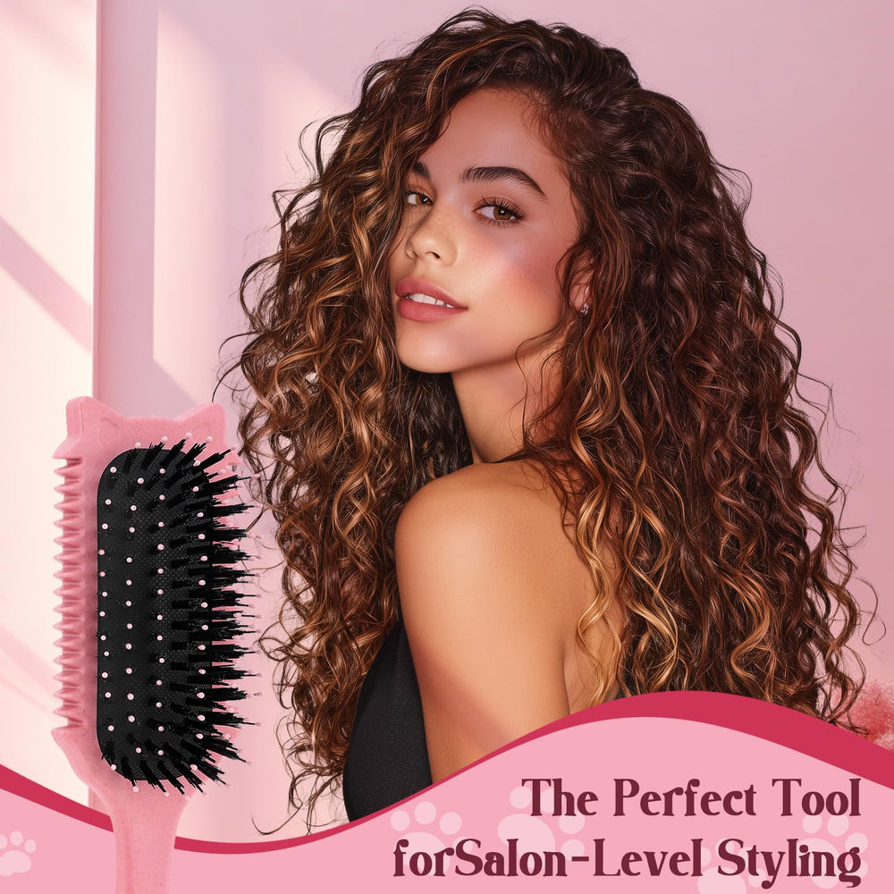 Tcsxady ergonomic handle provides comfortable grip during styling.