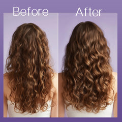 Tcsxady Curly Brush works on wet or dry hair with less tug.