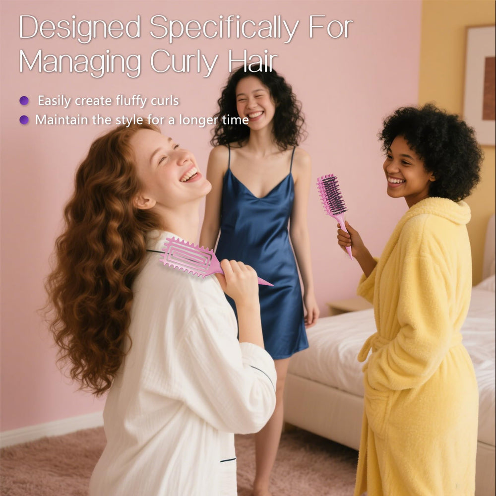 Lightweight, travel-ready design supports styling on the go.