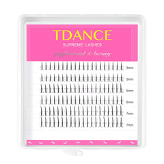 TDANCE bottom lash extensions pack for quick, balanced lower lashes.