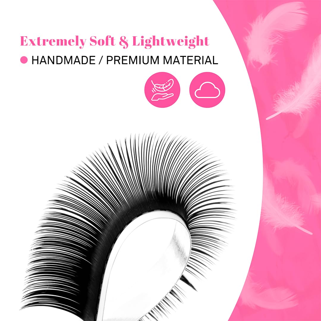 TDANCE lengths range 8–20mm for customized lash designs.