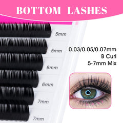 TDANCE lightweight bottom lashes feel soft and natural on the lower lash line.