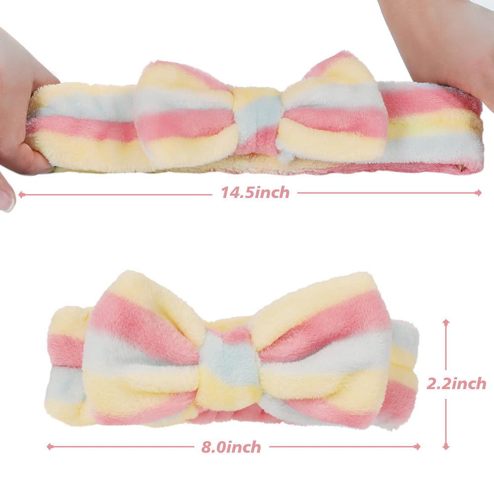 TDHDIKE soft coral velvet headbands cushion comfort during wear