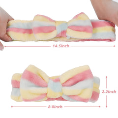 TDHDIKE soft coral velvet headbands cushion comfort during wear