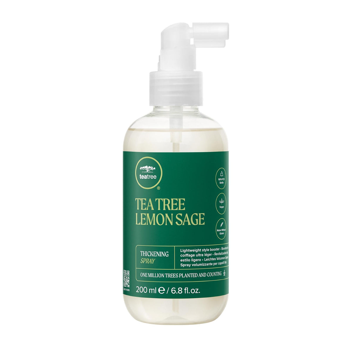 Tea Tree Lemon Sage engrosador para cabello, aerosol con cuerpo ligero