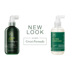 Tea Tree Lemon Sage para volumen en cabello fino, look con cuerpo