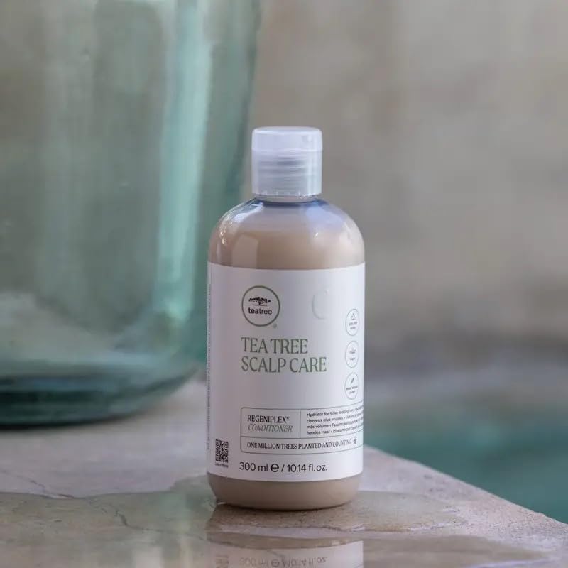 Hair with fuller look after using Tea Tree Regeniplex conditioner.