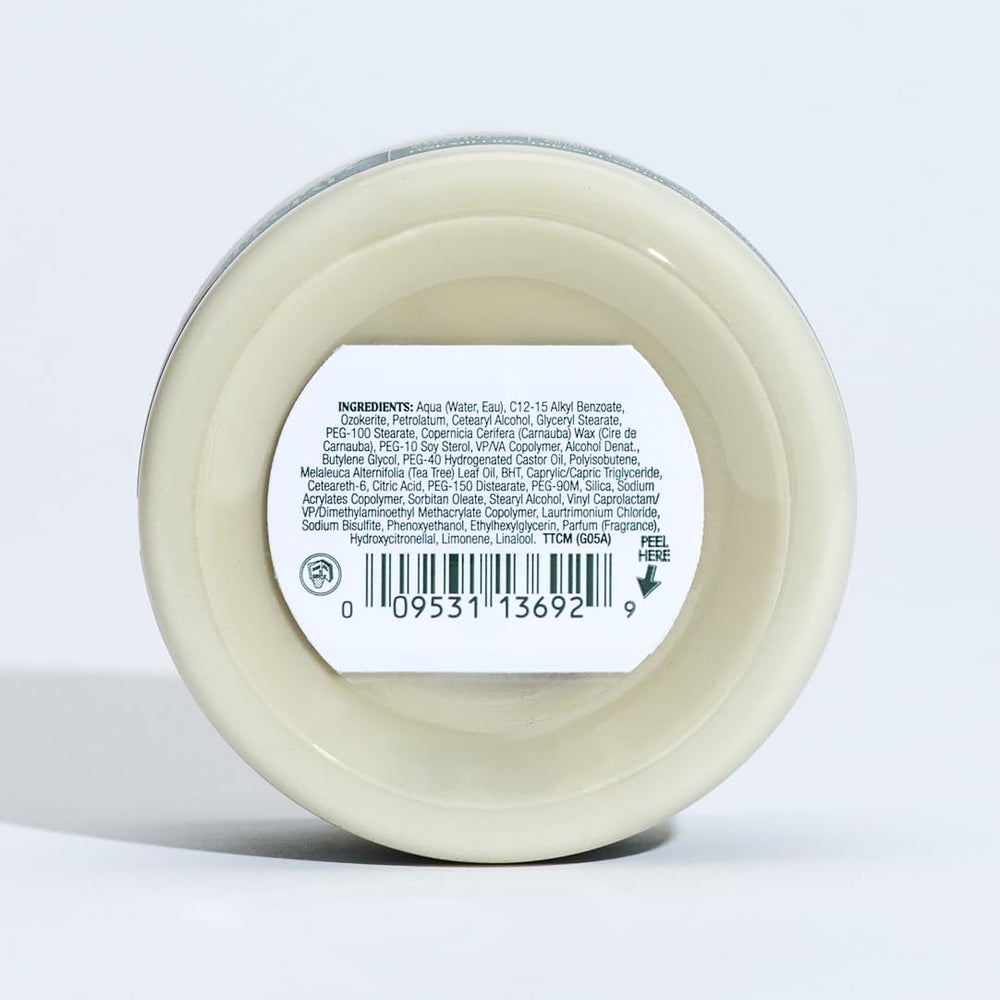 Tea Tree Shaping Cream applied to hair for all hair types