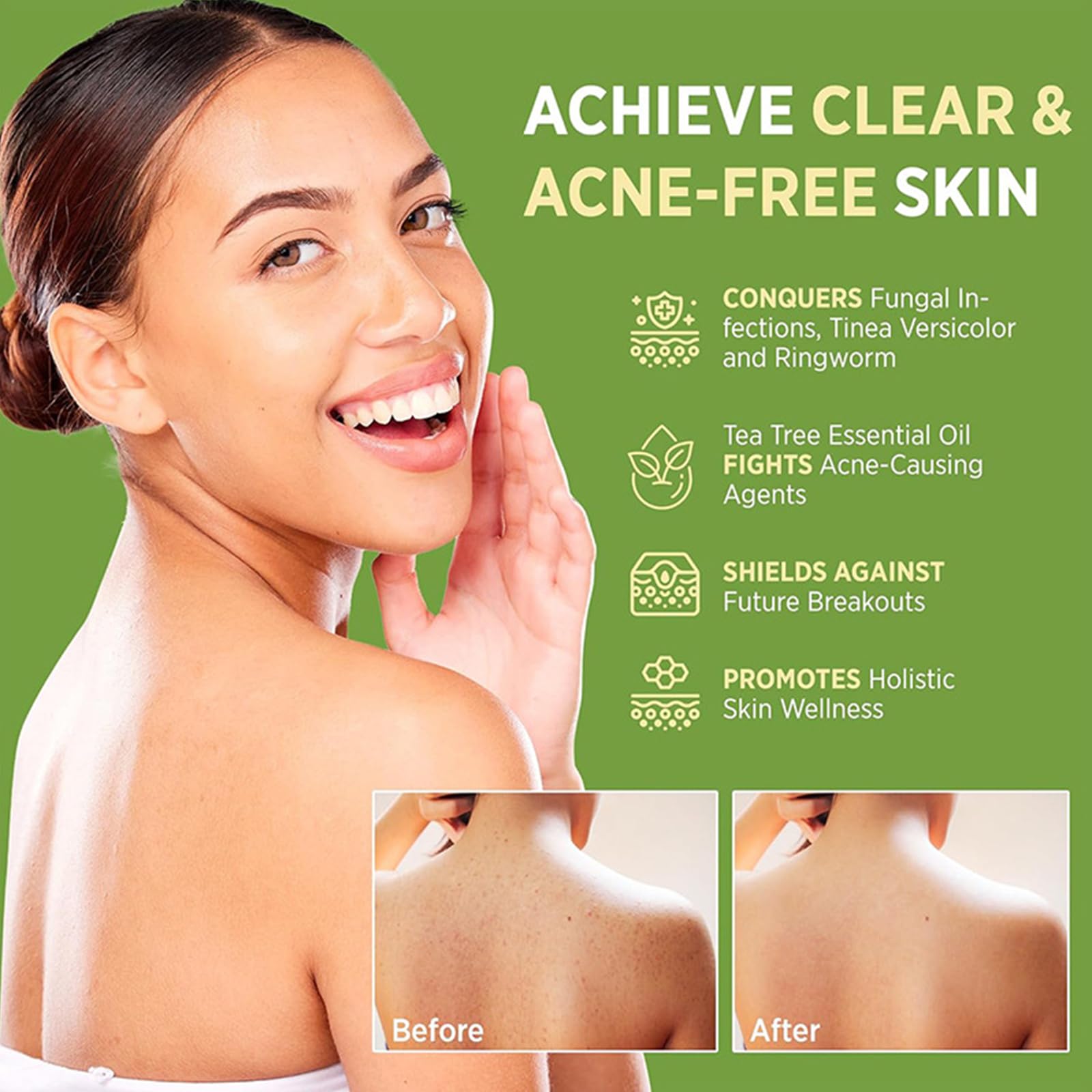 Tea Tree Soap foot care for comfort and cleansing.