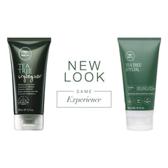 Tea Tree Styling Wax flexible-hold image shows natural shine and controllable texture.