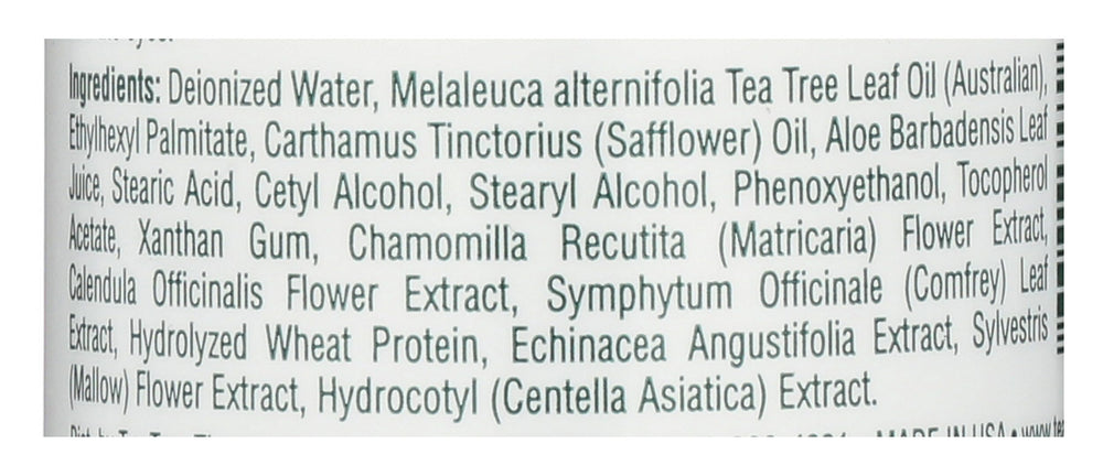 Tea Tree Therapy Crema Antiséptica para uso suave en manos