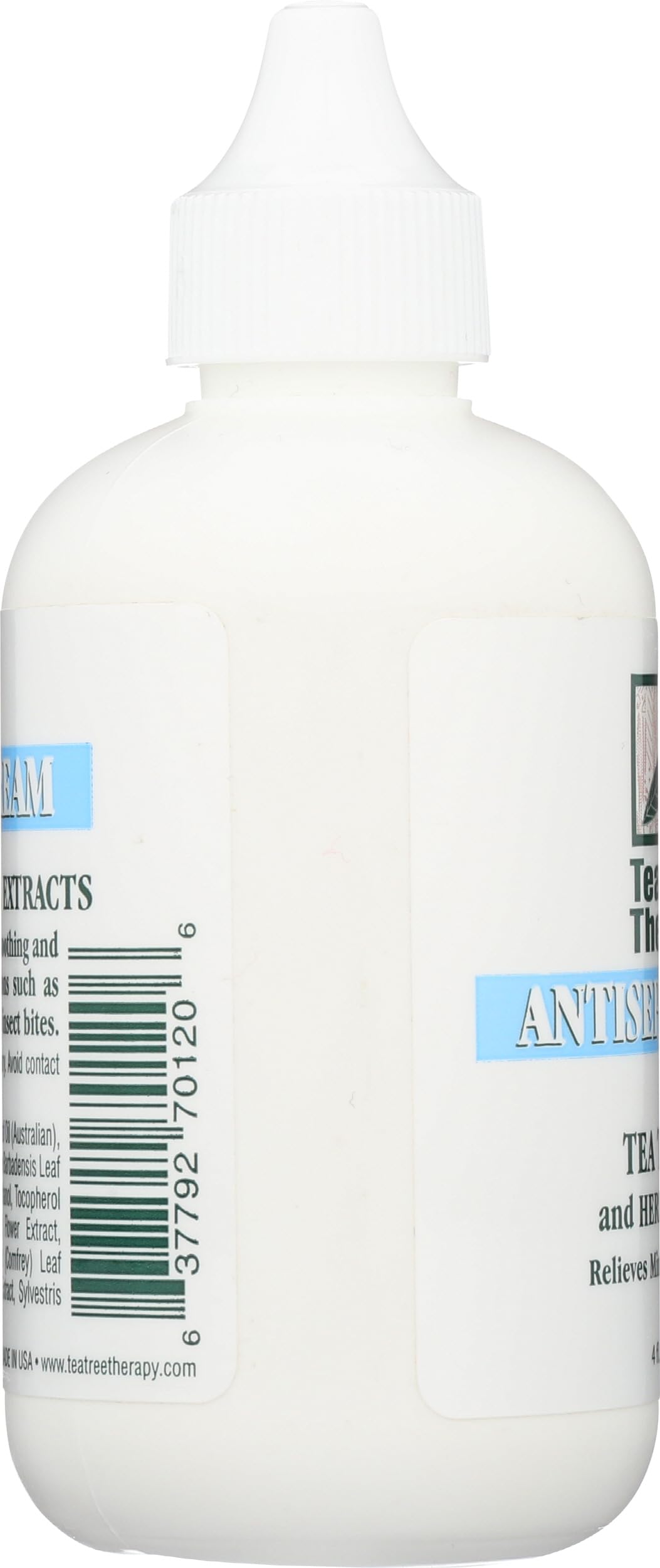 Tea Tree Therapy Crema Antiséptica, tapa segura para almacenamiento
