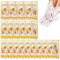 TEAWOO 18 Pairs Hand & Foot Masks with Honey, Milk, Vitamin E & Glycerin