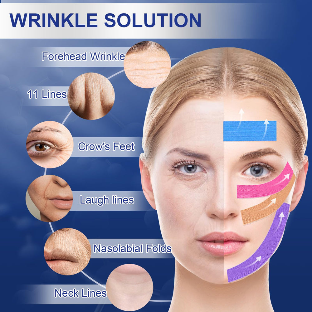 TEAWOO Cinta elevación facial para frente ayuda a suavizar líneas.