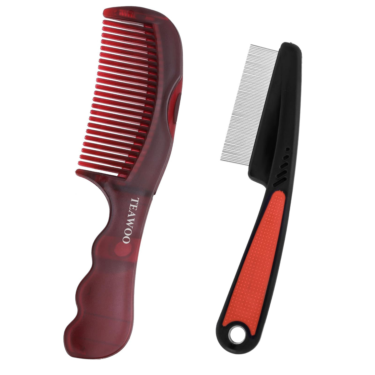 TEAWOO dandruff comb travel kit for on-the-go scalp care and oil capture