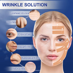 TEAWOO face tape targets frown lines and crow's feet for subtle lifting.