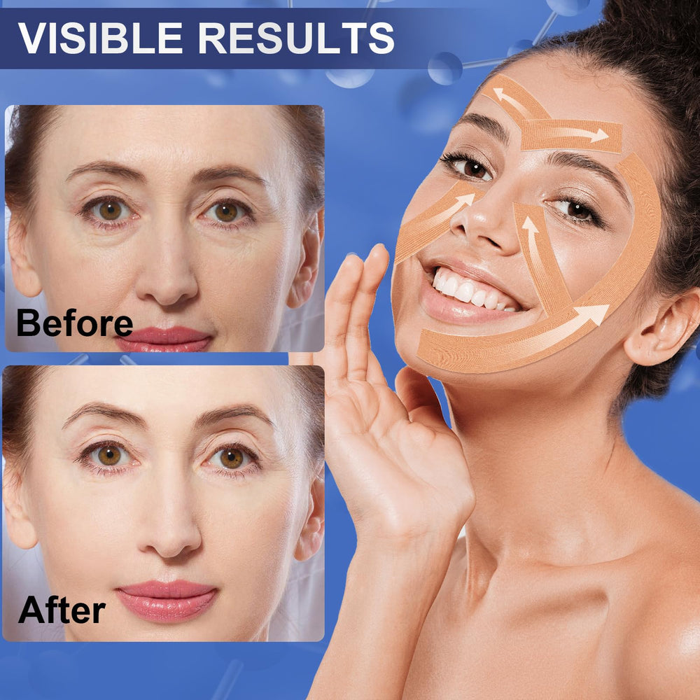 TEAWOO face tape reduces nasolabial folds for a balanced contour.