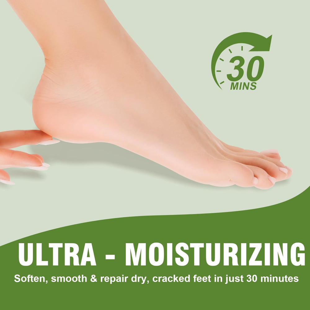TEAWOO foot mask with jojoba oil for soft, nourished skin