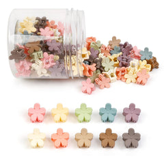 TEBIEKOY clip flor mini colorido para peinados diarios y recogidos fáciles.