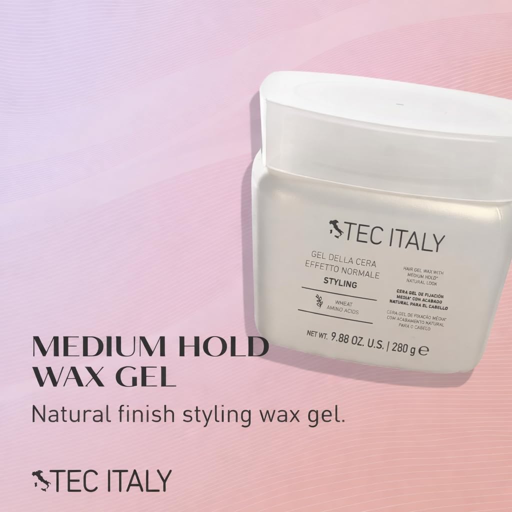 Tec Italy Gel de la Cera, acabado natural sin rigidez, ideal para uso diario