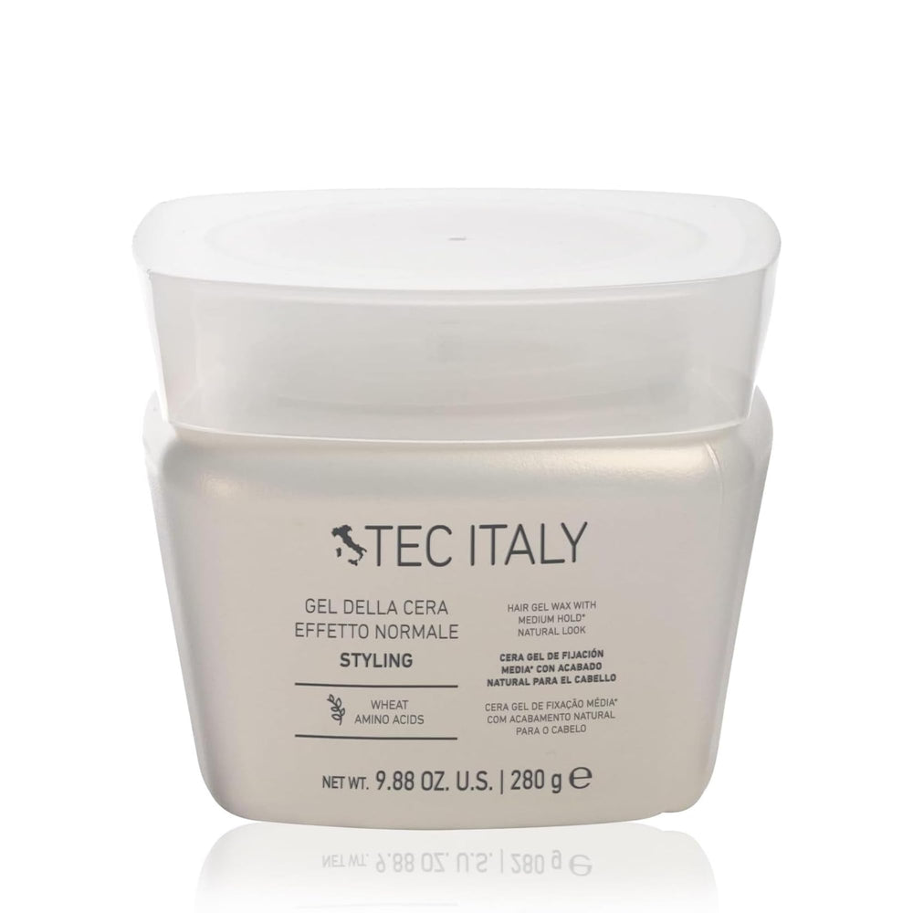 Tec Italy Gel de la Cera, aplicación suave para definir peinado con movimiento natural