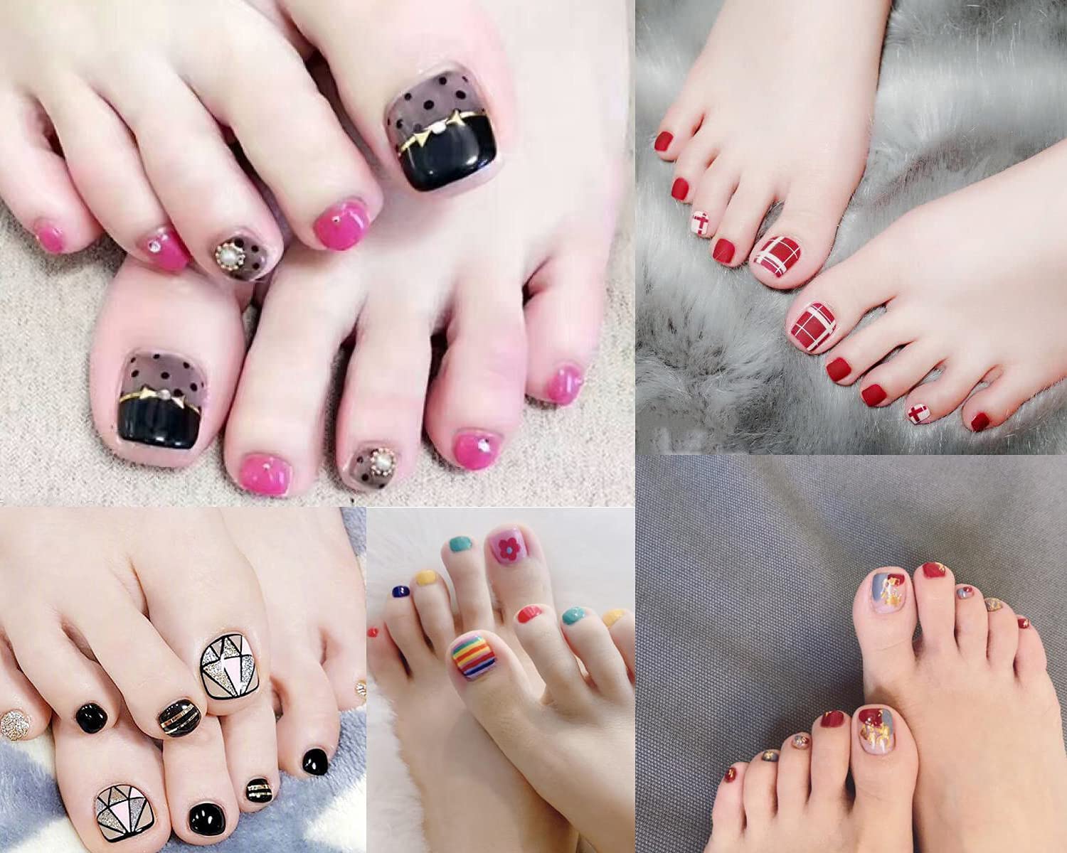 Tecbeauty toe separators ideal for a DIY nail art party with friends.